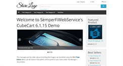 Desktop Screenshot of cubecartservices.biz